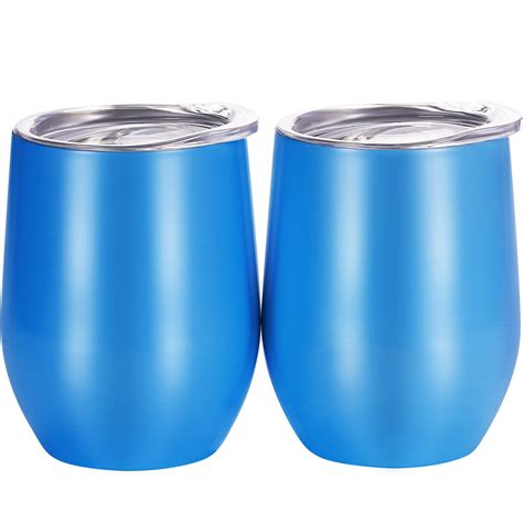 Buy Skylety Oz Double Insulated Stemless Glass Stainless Steel