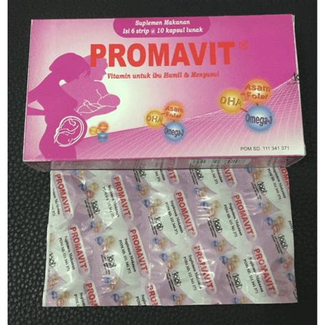 Jual Termurah Promavit Vitamin Ibu Hamil Dan Menyusui Shopee Indonesia