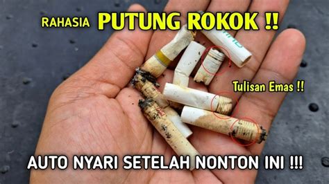 JANGAN DI BUANG Yang Punya PUTUNG ROKOK Bekas Wajib Tau Alat SEKEREN