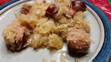 Crock Pot Kielbasa And Sauerkraut Recipe