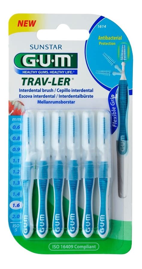 Cepillo Gum Interdental Proxabrush Conico 6 Unidades MercadoLibre