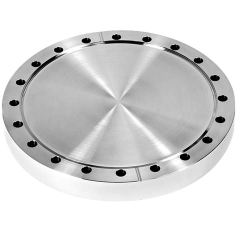 Ideal Spectroscopy Conflat Flange Cf Blank Double Sided Through