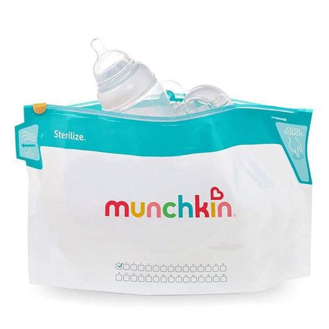 Saco Esterilizador - Saco Esterilizador Reutilizável Para Microondas Munchkin - Saco ...