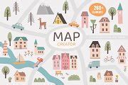 Kids Map Creator | Object Illustrations ~ Creative Market