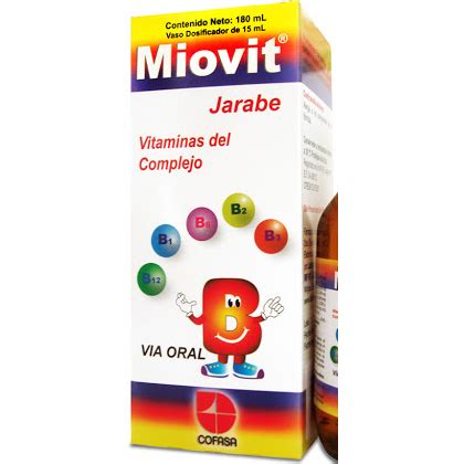 Miovit Complejo B Cofasa Jarabe X 180 Ml