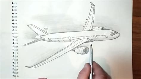 How To Draw An Airbus A350 Step By Step How To Draw A Plane Airbus