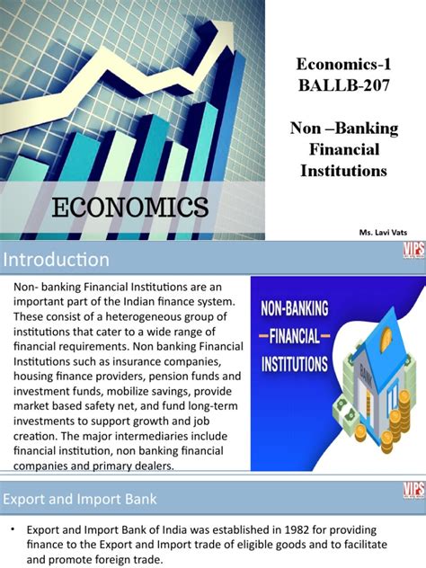 Economics 1 Ballb 207 Non Banking Financial Institutions Ms Lavi