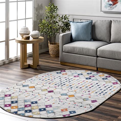 NuLOOM Moroccan Blythe Area Rug 3 X 5 Oval Multi Walmart