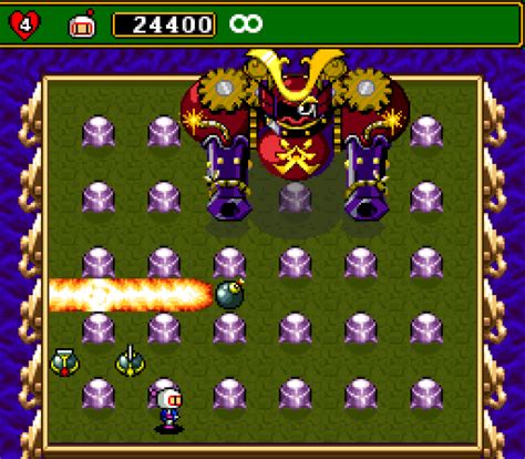 Super Bomberman 4 Snes 090 The King Of Grabs