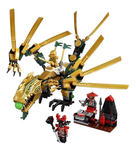 Lego 乐高 幻影忍者系列 黄金神龙 L70503 玩具 亚马逊中国