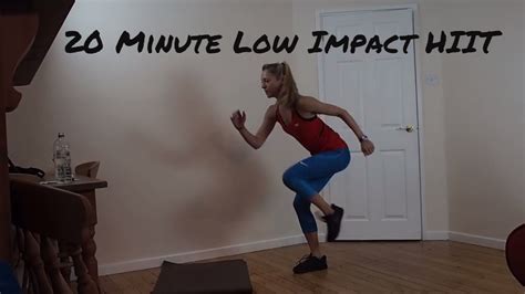 20 Minute Low Impact Hiit Workout Youtube