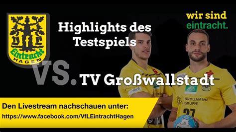 Highlights Vfl Eintracht Hagen Tv Gro Wallstadt Youtube