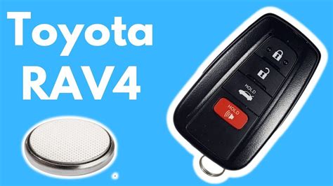 How To Replace The Battery In A Toyota RAV4 Key Fob 2019 2021