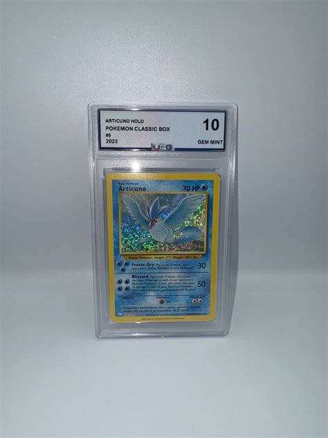 Wotc Pok Mon Graded Card Articuno Holo Pokemon Tcg Classic Box