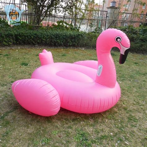 Adult Giant Pool Floats Inflatable Flamingo Swimming Float Sea Inflatable Mat Mattress Ride On