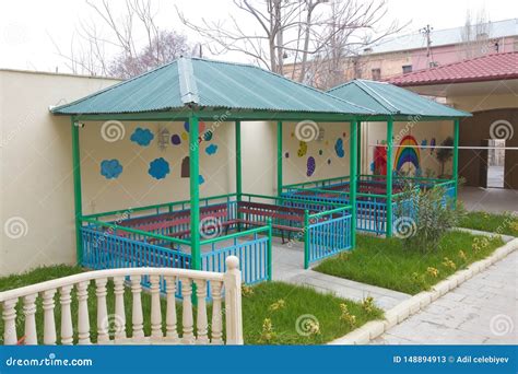 Iron Arbor Bower Summer House Garden House Stock Image Image Of