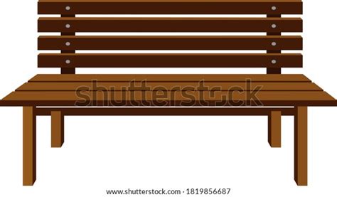 Park Bench Vector Illustration Isolated On Stock Vector Royalty Free 1819856687 Shutterstock