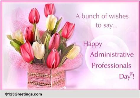 Administrative Professionals Day® Cards Free Administrative Professionals Day® Wishes 123