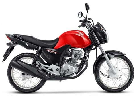 Honda Cg Start Ganha Cor Azul Veja Pre O E Fotos Motoo