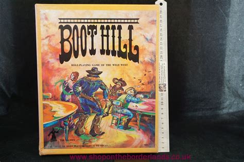 Boot Hill 2nd Edition 1st 1979 Printing Boxed Roleplaying Game