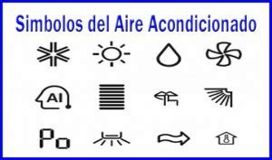 Símbolos Aire Acondicionado Qué significan