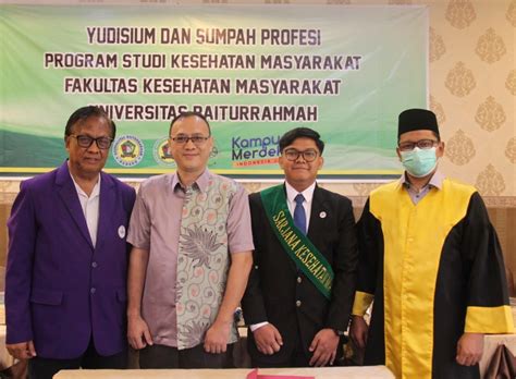 Fkm Unbrah Gelar Yudisium Dan Angkat Sumpah Profesi Prodi Kesehatan