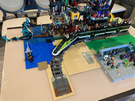 Lego City Train Track by legospritesanddb on DeviantArt