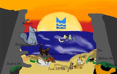 RiverClan In The Sun Drown Place Warrior Cats