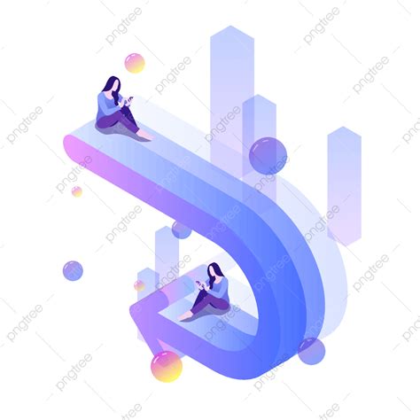 2 5d Building Vector Hd Images Original 2 5d Arrow Three Dimensional