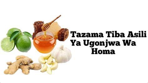 DAKTARI SMART Tazama Jinsi Ya Kutibu Ugonjwa Wa Homa Kwa Kutumia Tiba