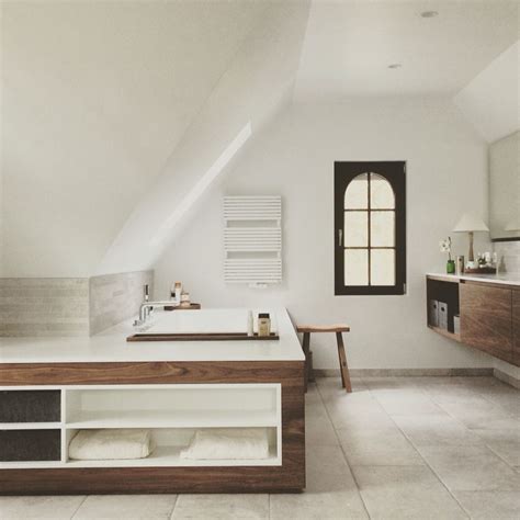 Badkamer Notelaar Met Corian En Tegels La Roche Di Rex Bathroom Brown