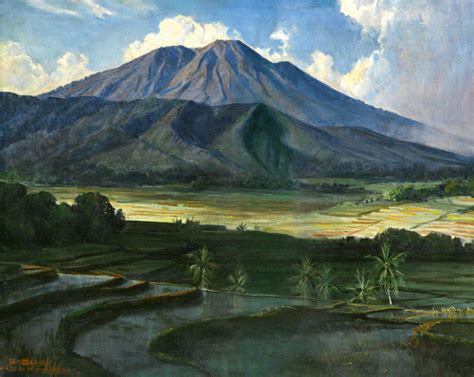 Mountain - Basuki Abdullah - WikiArt.org - encyclopedia of visual arts