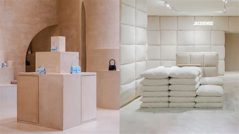 Jacquemus Stores By Amo Flow In The Singularity Of Materials Inspired