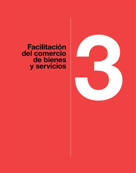 Facilitación del comercio de bienes y servicios