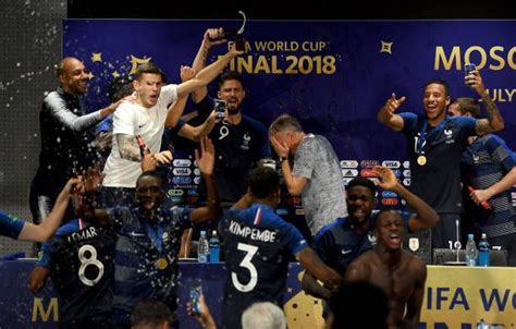 Finale Coupe Du Monde En Russie France Croatie Au Stade De Moscou