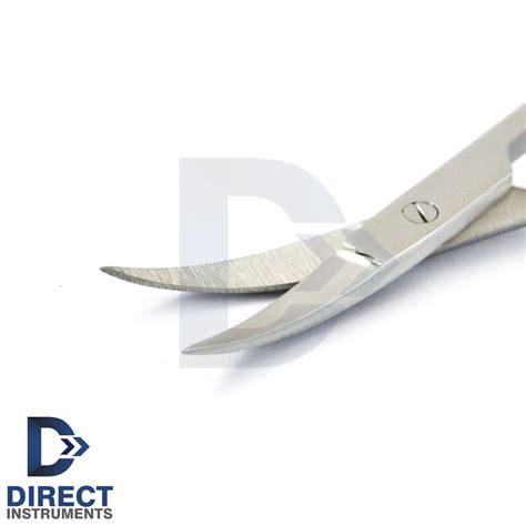 Surgical Goldman Fox Scissor Cm Double Curved Dental Tissue Cutting