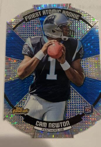 2011 Topps Finest Atomic Rookie Cam Newton RC EBay