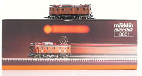 Märklin Miniclub elektr Lokomotive Ae 3 6 der SBB Spur Z Kaufen auf