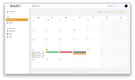 TiMEX - Calendar plugin by mikrosmile - Plugins - Filament