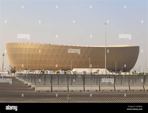 Ein Blick Auf Das Lusail Stadium Das Katars Gr Tes Stadion Und