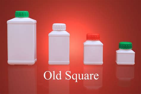 HDPE Pesticide Square Bottle Manufacturer Supplier From Sangli