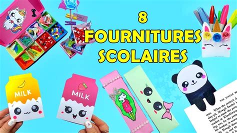 8 BRICOLAGES FACILES A L ECOLE QUE VOUS POUVEZ FAIRE UTILISER SEULEMENT