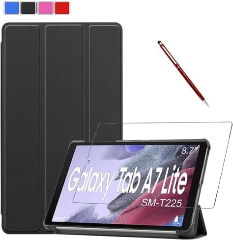 Capa Smart E Pelicula Para Tablet Samsung Galaxy Tab A7 Lite SM T220