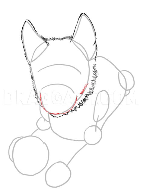 How To Draw Huskies Draw A Husky Step By Step Drawing Guide By