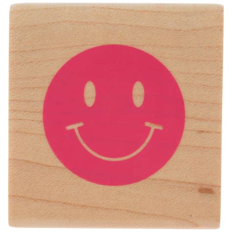 Smiley Face Rubber Stamp Hobby Lobby 2347664