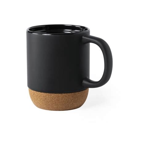 Taza Nature De Cer Mica Ml Con Base De Corcho Natural