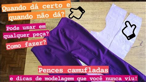 Segredo De Alfaiate Pences Escondidas Na Roupa Dicas P Modelagem E