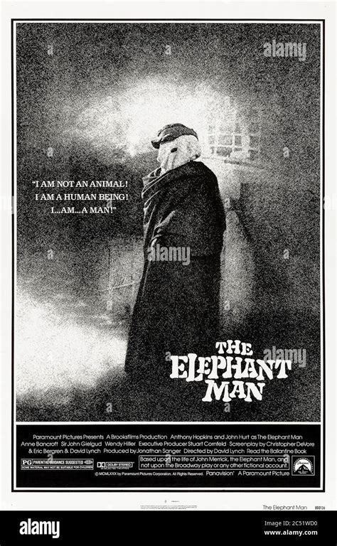 The Elephant Man 1980 Directed By David Lynch And Starring Anthony