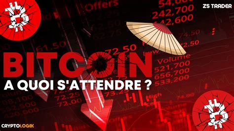 Bitcoin Cassure Du Support Des Quoi S Attendre Youtube