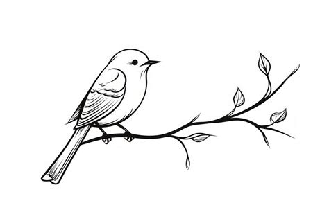 Bird outline sketch drawing animal | Premium Photo Illustration - rawpixel